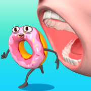 *Players change into donuts in the game.
*They need to control the direction of the donuts, eat props as much as possible to make the donuts bigger, be careful not to encounter obstacles, and keep the first place to reach the finish line to win!