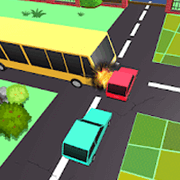 *In the game, players manipulate multiple cars and enter the lane one by one.
* Players need to wait for a safer time to avoid car collisions.